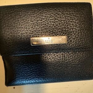 Cute Gucci black leather
